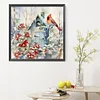 Diamond Painting-DIY Full Round Drill Winter Snow Bird