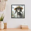 Daisy Garden Donkey-Full Round Diamond Painting 30*30CM
