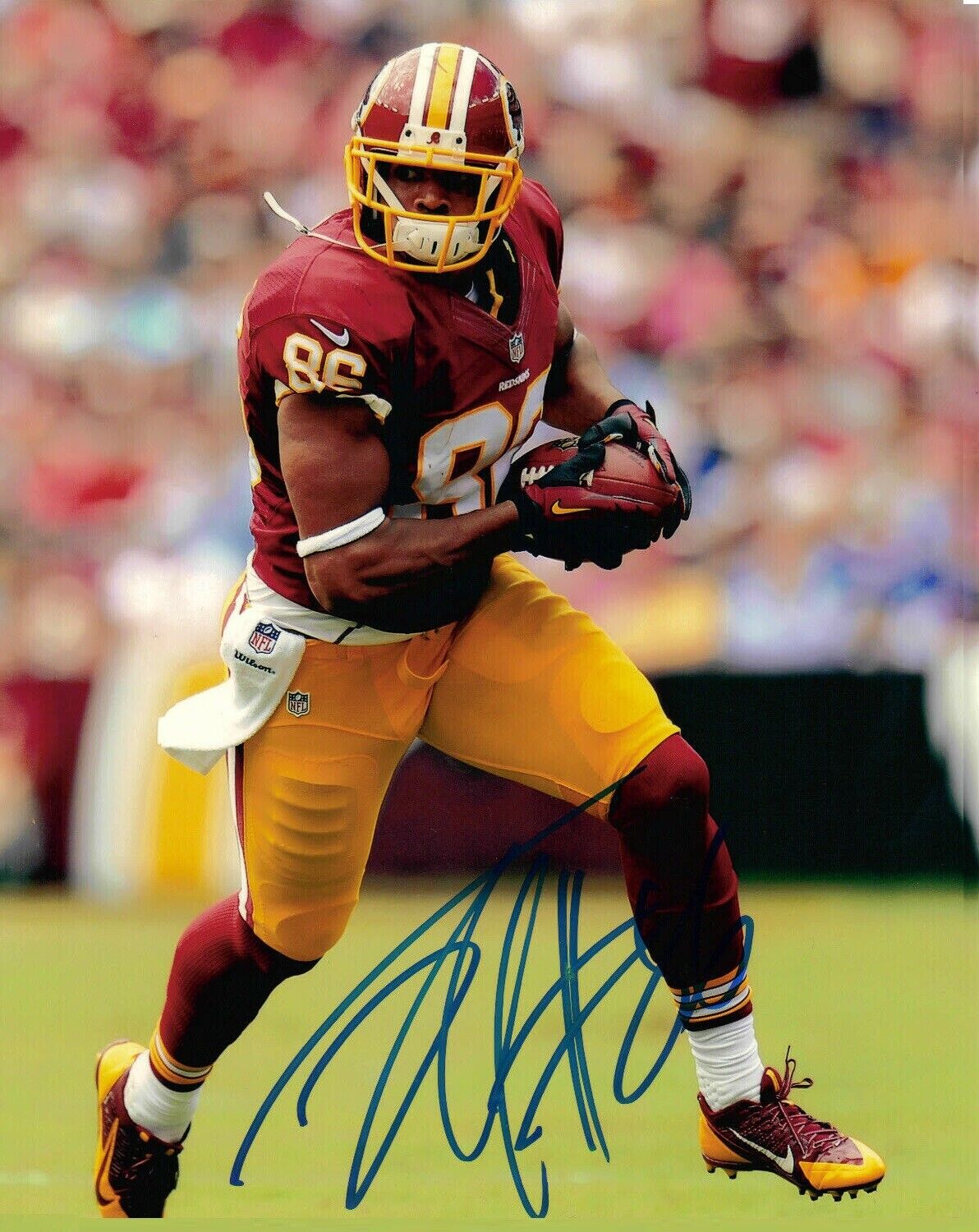 Jordan Reed Autographed Signed 8x10 Photo Poster painting ( Redskins ) REPRINT