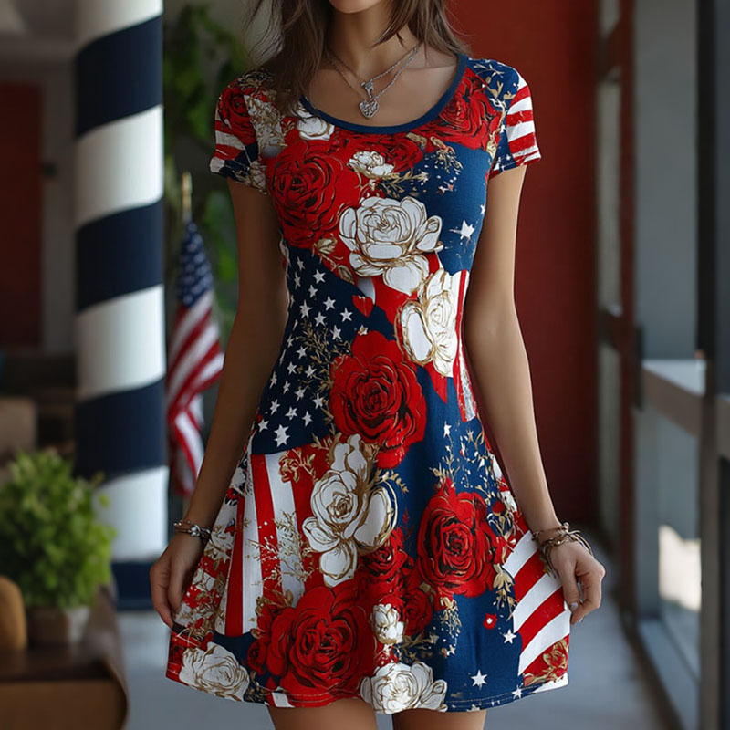  Eternal Celebration Of American Independence Dress Westsshops