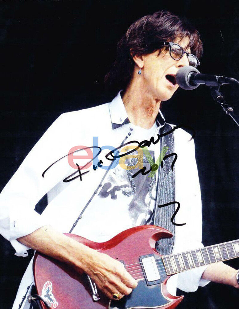 RIC OCASEK SIGNED 8X10 Photo Poster painting THE CARS AUTOGRAPHed reprint