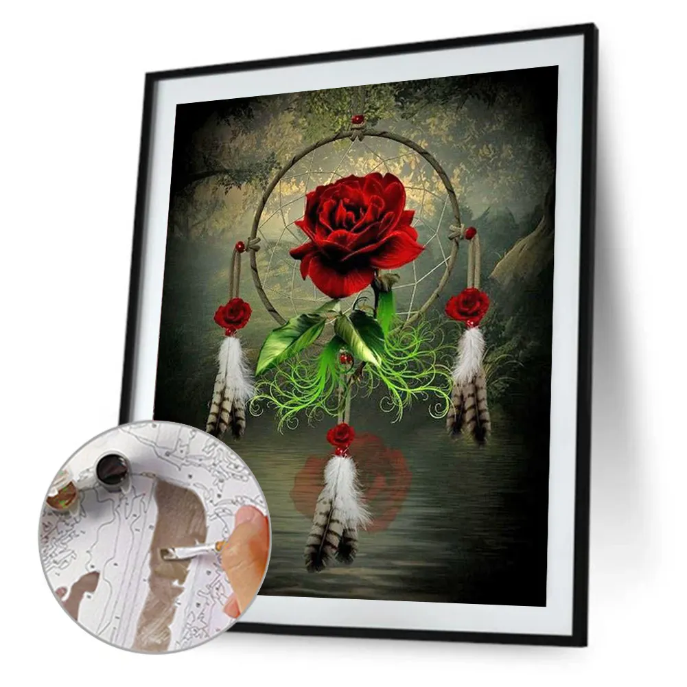 DIY Paint By Number 40*50cm - Flower