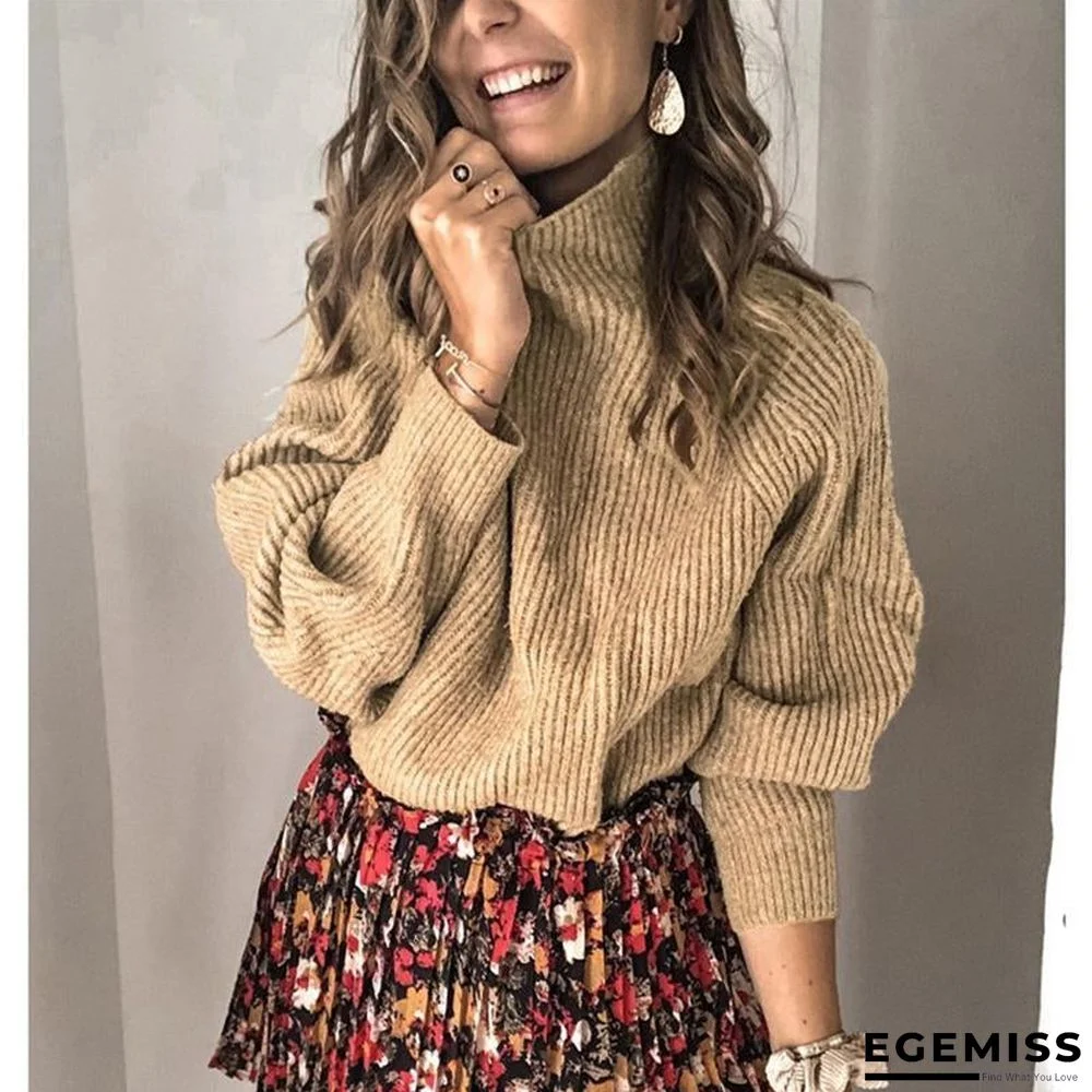 High Neck Winter Casual Sweaters | EGEMISS