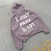 I Just Pray Minimalist Hoodie