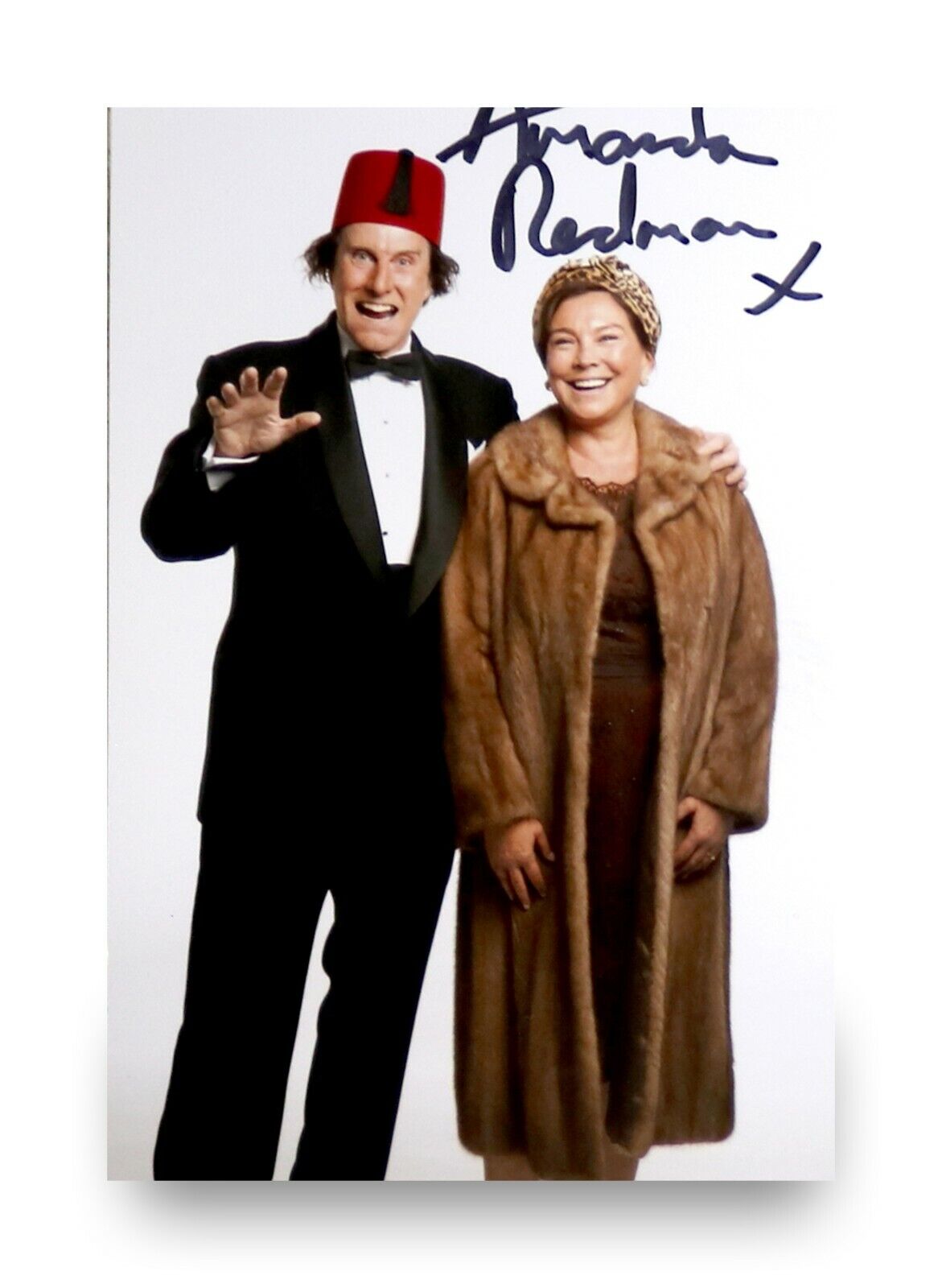 Amanda Redman Signed 6x4 Photo Poster painting Tommy Cooper Not Like That Genuine Autograph +COA