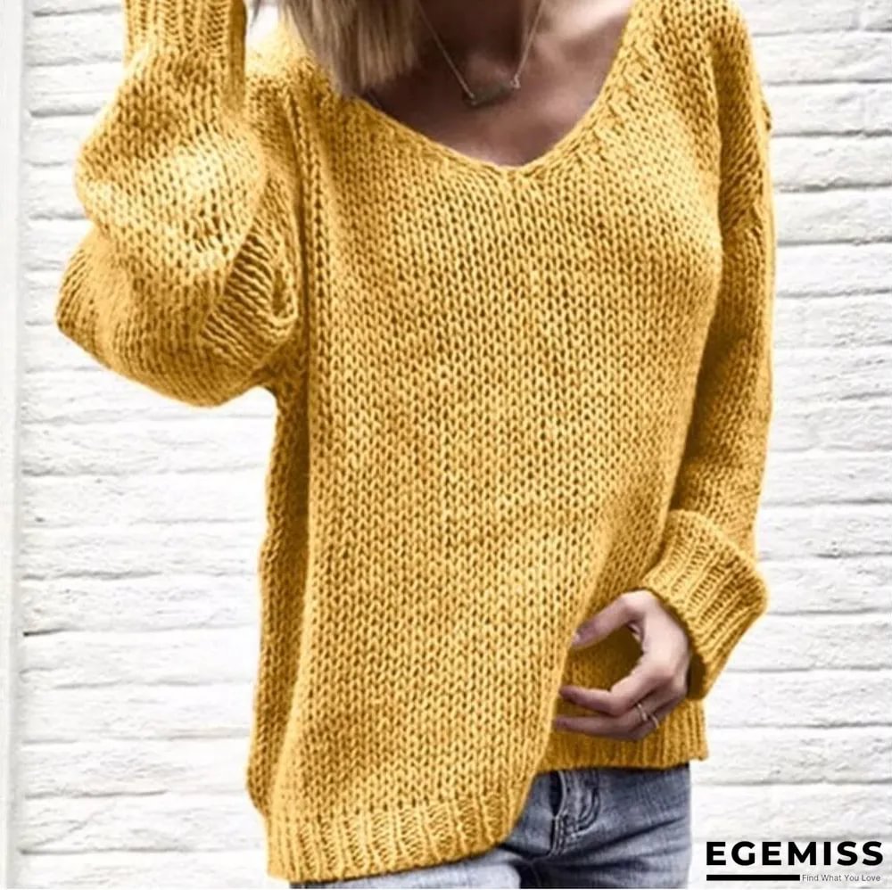 Autumn Winter Women's Knitted Top | EGEMISS