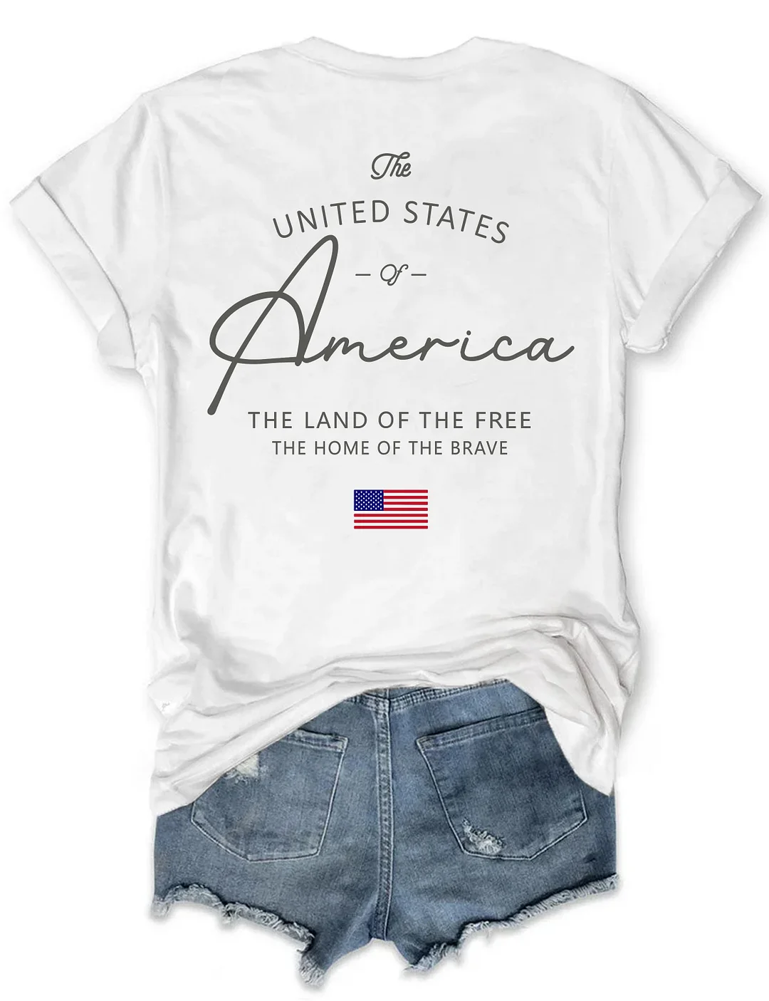 Land Of The Free 4th of July T-shirt