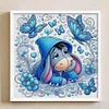 Eeyore - 11CT Stamped Cross Stitch - 50*50cm - Disney