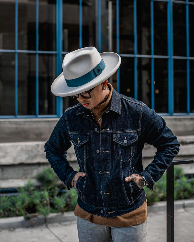 Miller Ranch Fedora -Colonel Pierce [Fast shipping and box packing]