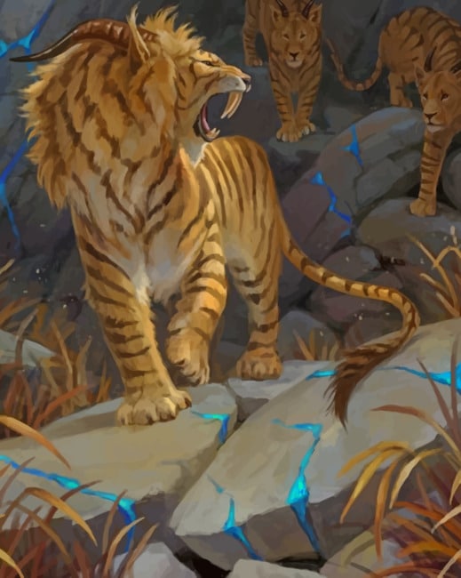 

Hunt Master Tiger – Paint By Numbers - 40*50CM, 501 Original