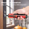 Electric Screwdriver Set LED Light Automatic Screwdriver for Furniture Gaming PC
