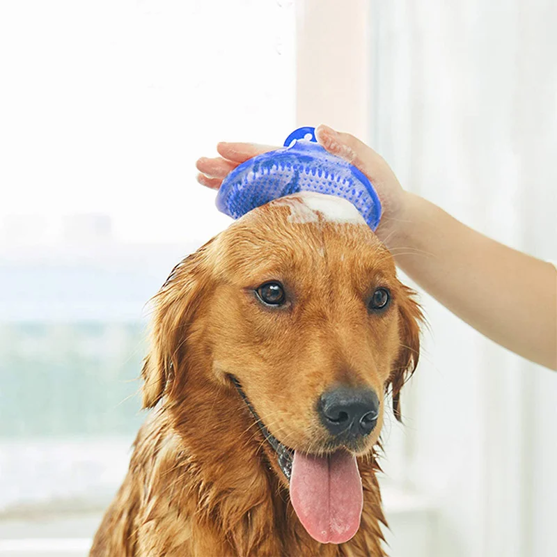 Dog Grooming Brush Pet Bath Brushes Pet Shampoo Bath