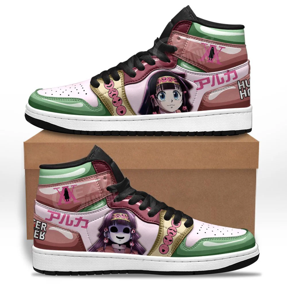 Kingofallstore - Alluka Zoldyck Sneakers Custom Hunter X Hunter Anime Shoes