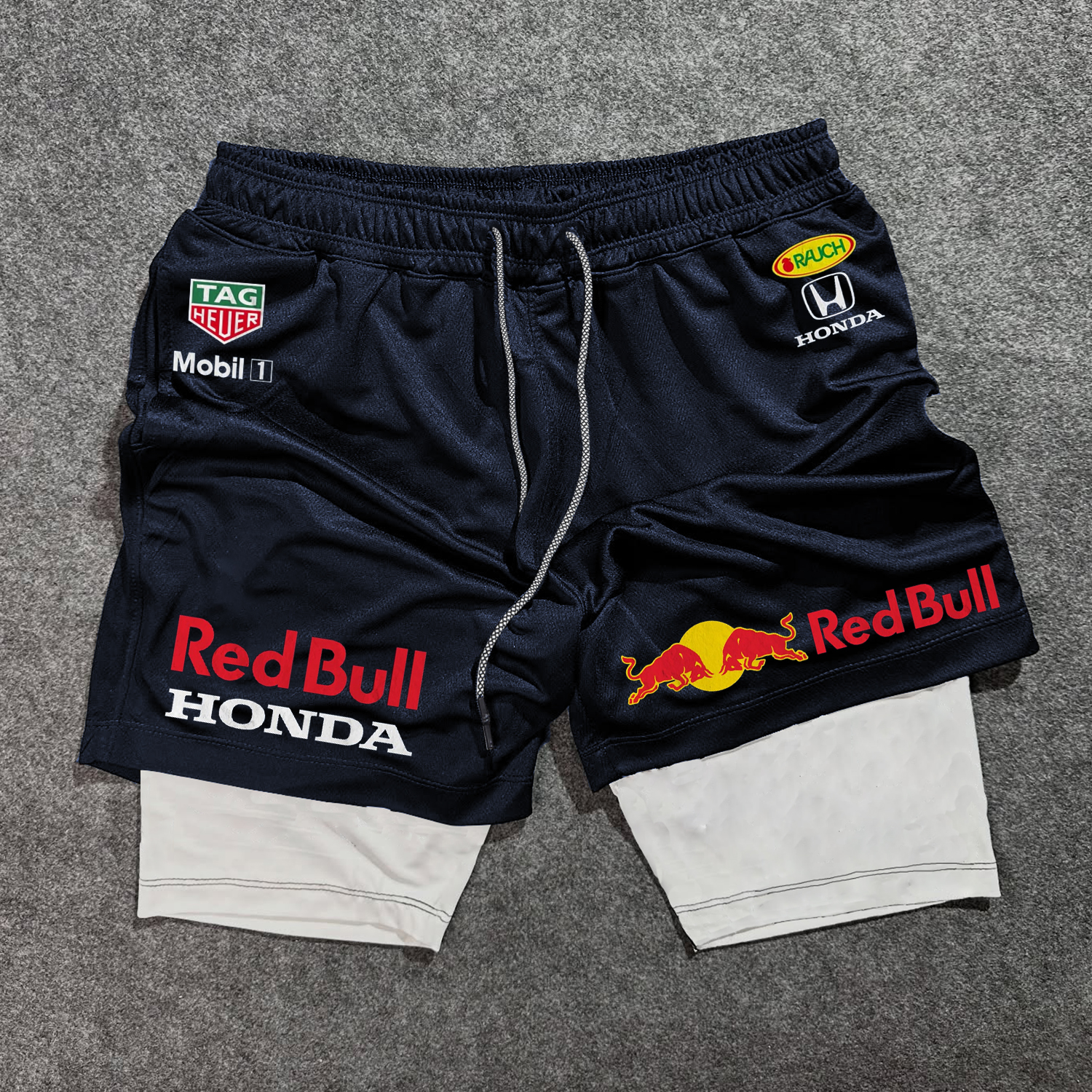 Sports Fitness Double Shorts / TECHWEAR CLUB / Techwear