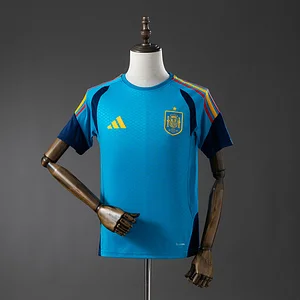 2026 Spain National Team Training Jersey- Blue Football Shirt 1:1 Thai Quality