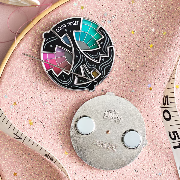 Color Fidget Enamel Pin