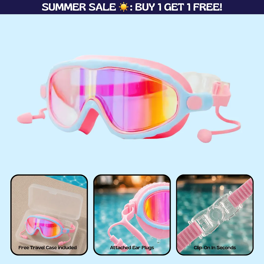 TibaToes&trade; Clip-On Swim Goggles