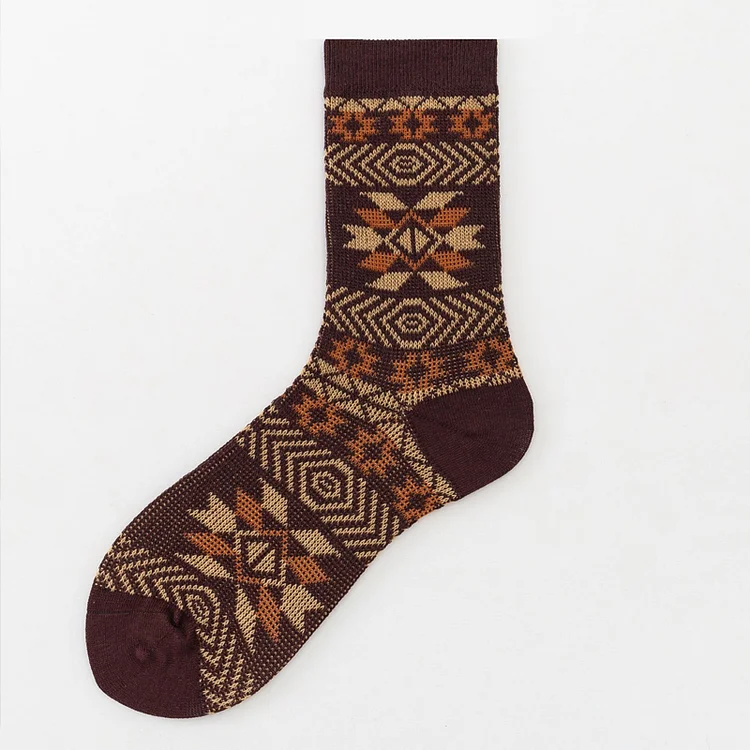 Men's Retro Thickened Warm Wool Socks