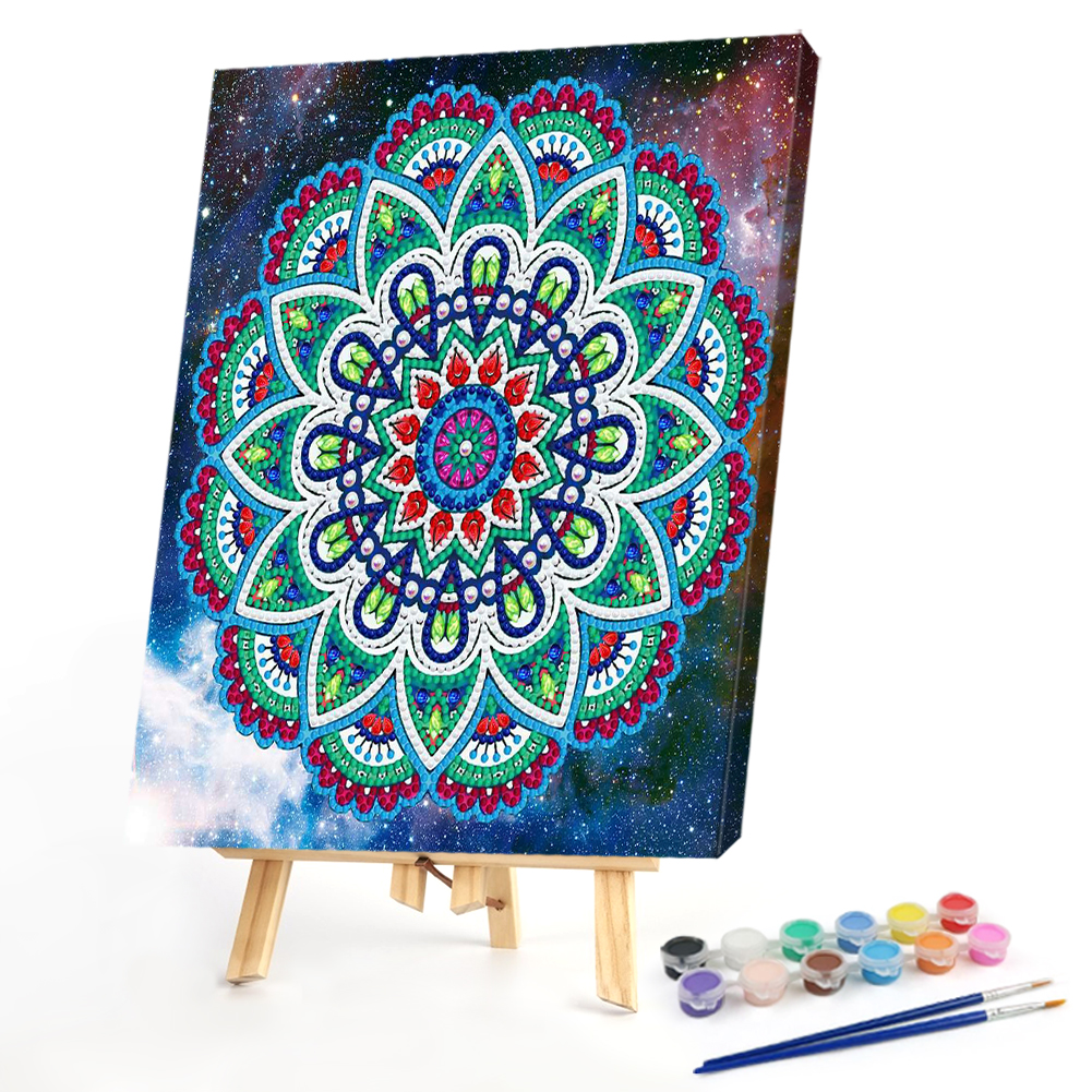 

40*50CM - Paint By Numbers - Mandala, 501 Original