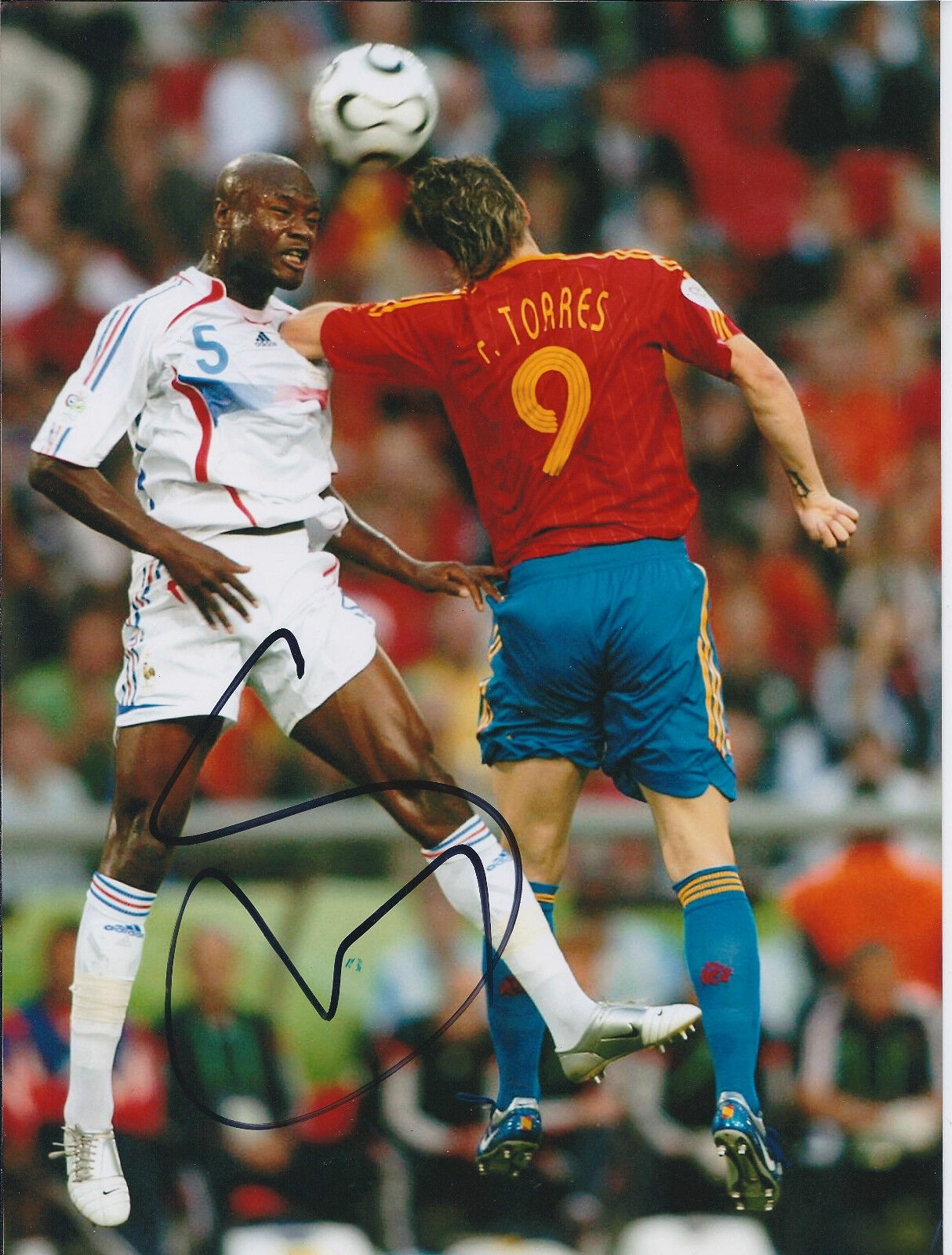 William GALLAS SIGNED Autograph COA Photo Poster painting AFTAL France World Cup WINNER Genuine