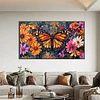 (40*70cm)DIY Full Round Drill Diamond Painting-Butterfly