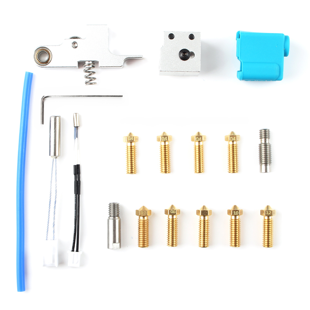 

3D Printer Extruder Kit Nozzles Throat Tube Parts For Sidewinder X1/Genius, 501 Original