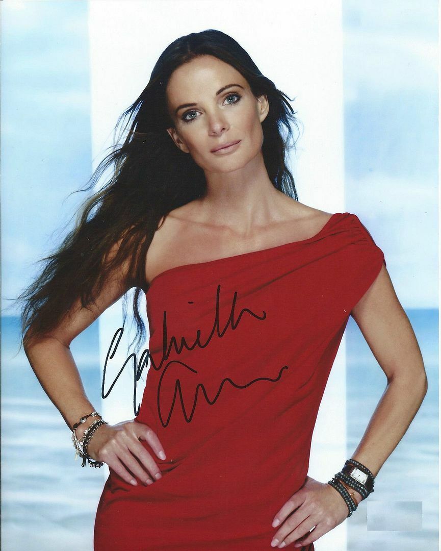 Gabrielle Anwar Autograph Signed Photo Poster painting Print