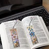 (US Local)3Pcs Special Shaped Flowers 5D DIY Diamond Painting Book Mark for Home Office
