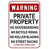 Warning - Vintage Metal Signs(12*16Inch) - Warning