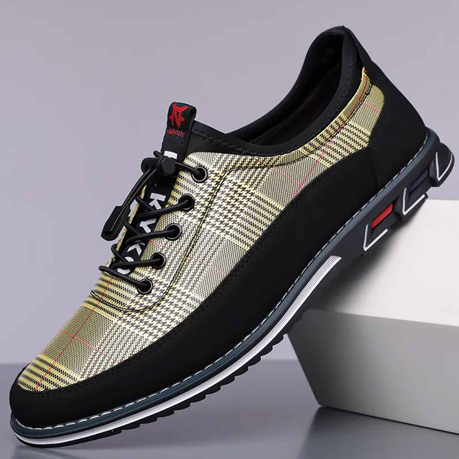 Men's Fashion Calfskin Leather Shoes