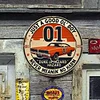 The Dukes of Hazzard Round - Round Metal Tin Signs(12*12Inch) - Vehicle