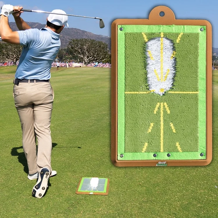 Golf Training Mat for Swing Detection Batting - tree - Codlins