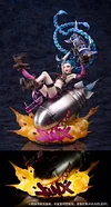 1/7 Scale Jinx with LED - League of Legends (LOL) Statue - Myethos Studios