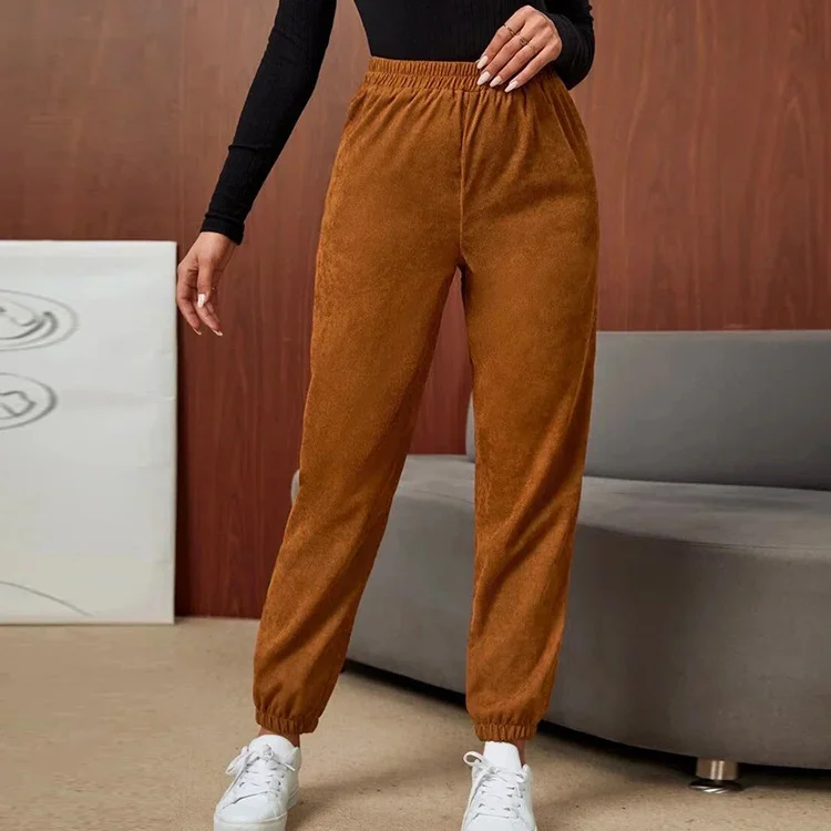 women's casual strappy trousers