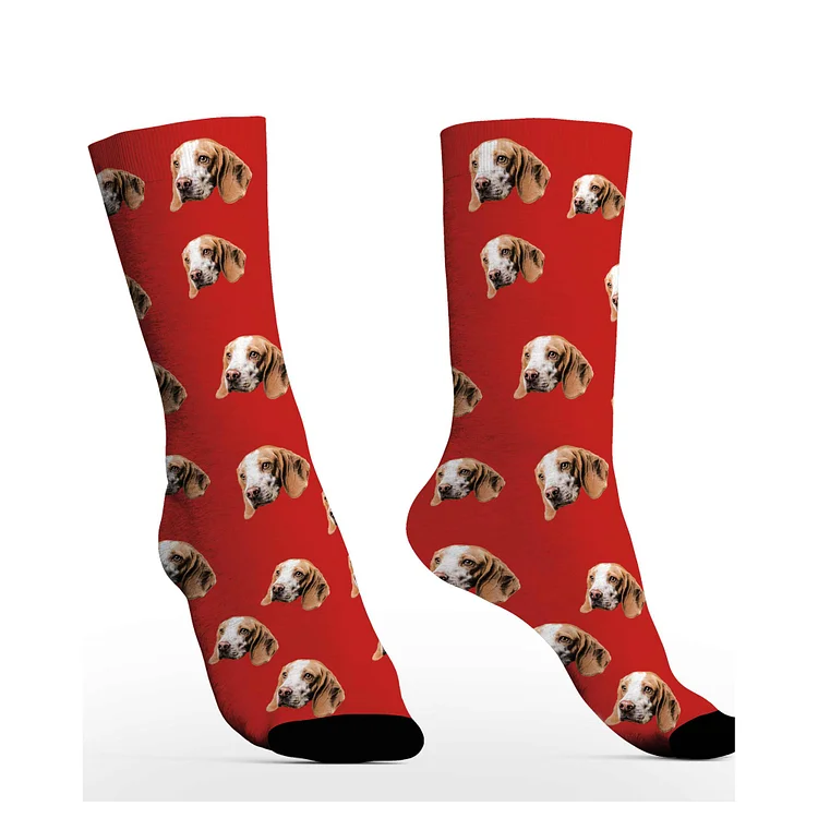 Custom Pet Face Socks with Photos
