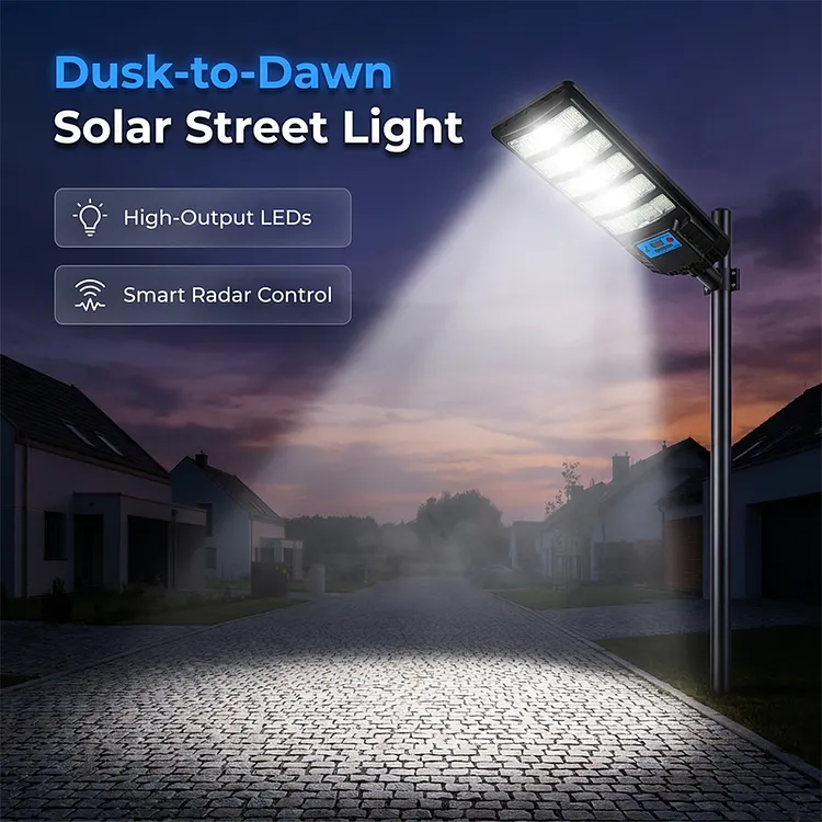 50% OFF🔥Solar Powered Street Light with Motion Sensor &ndash; Bright LED, Auto On/Off & Weatherproof ☀️