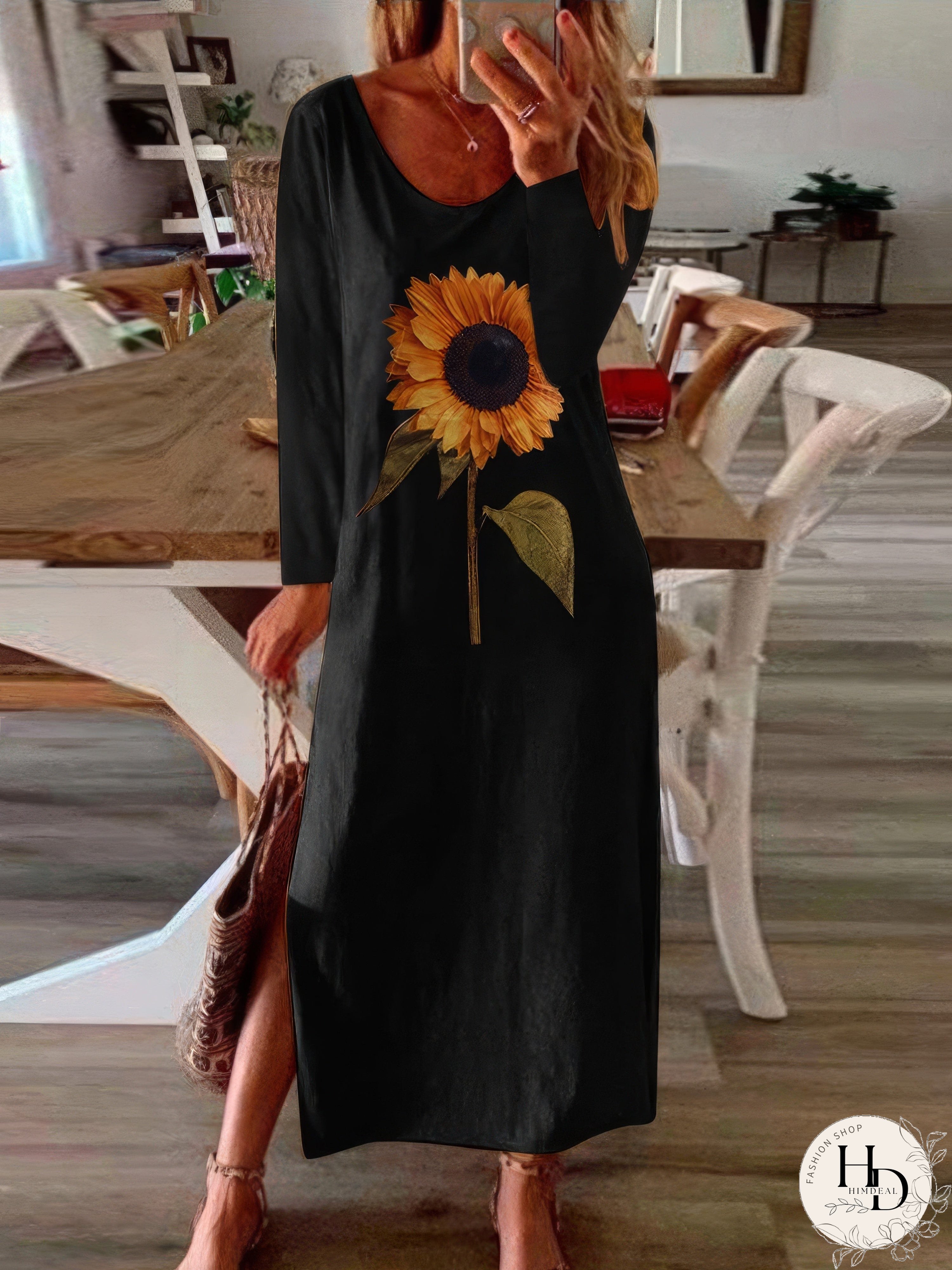 Women's Olive Green Corduroy Mini Dress