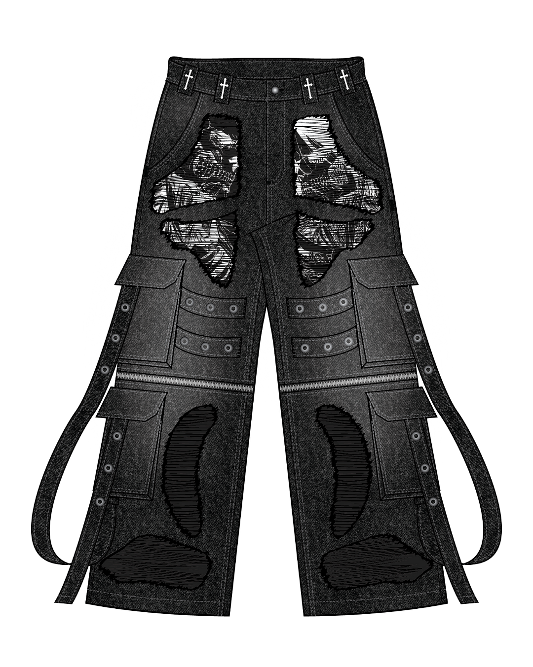 "Maria Wall" Cargo Pants