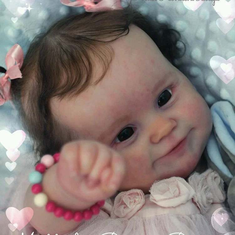 [Heartbeat & Sound]20'' Realistic and Lifelike Reborn Baby Doll Kinsley