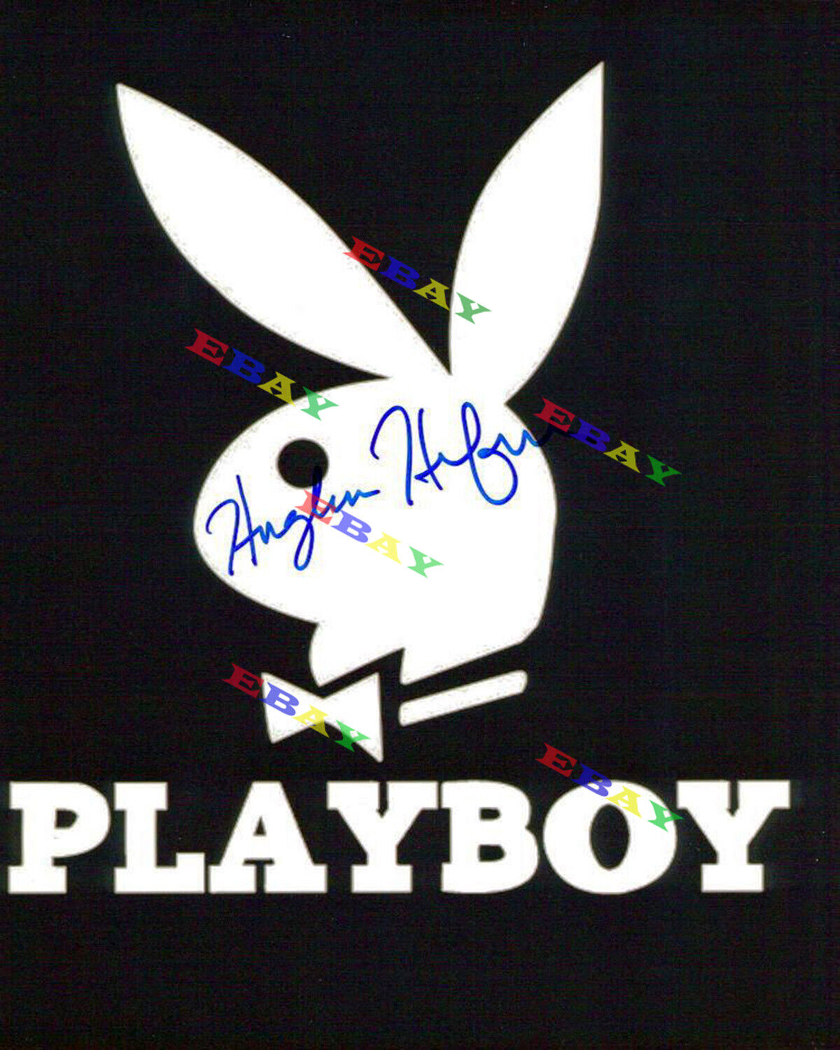 HUGH HEFNER Autographed Signed 8x10 Photo Poster painting REPRINT