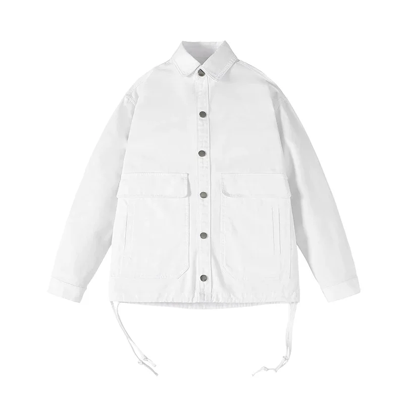 Men's Stand Collar Button Cardigan Jacket