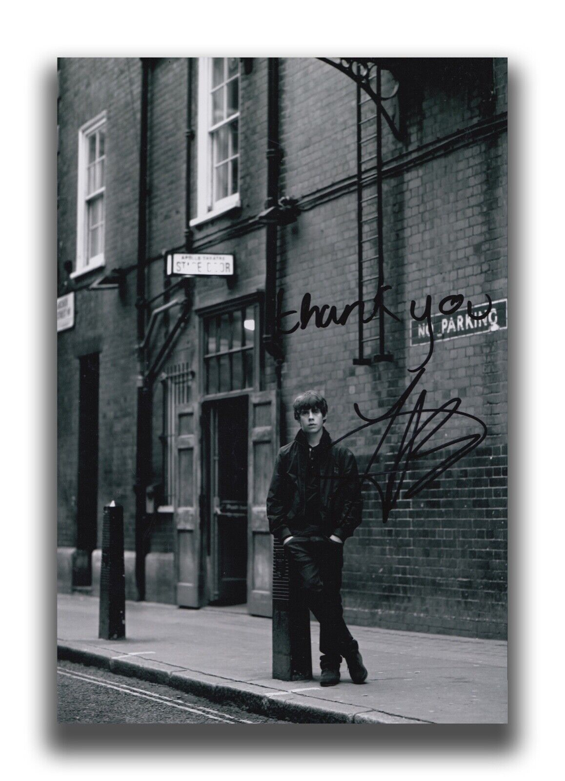 JAKE BUGG HAND SIGNED 12X8 Photo Poster painting - MUSIC AUTOGRAPH - LIGHTNING BOLT 4.