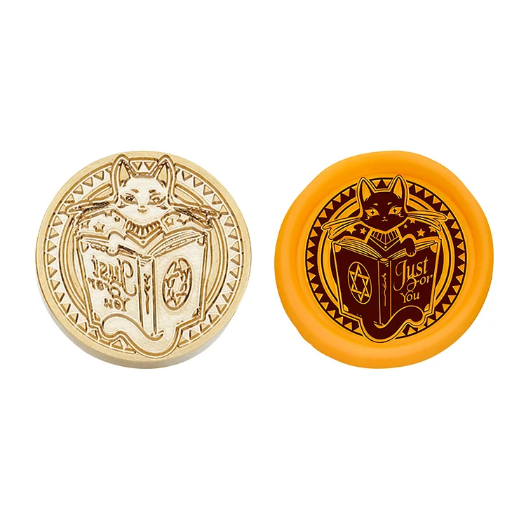 Diy Fire Lacquer Round Sealing Wax Stamp Head gbfke