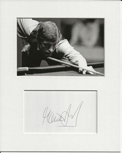 Steve Davis snooker signed genuine authentic autograph signature and Photo Poster painting AFTAL