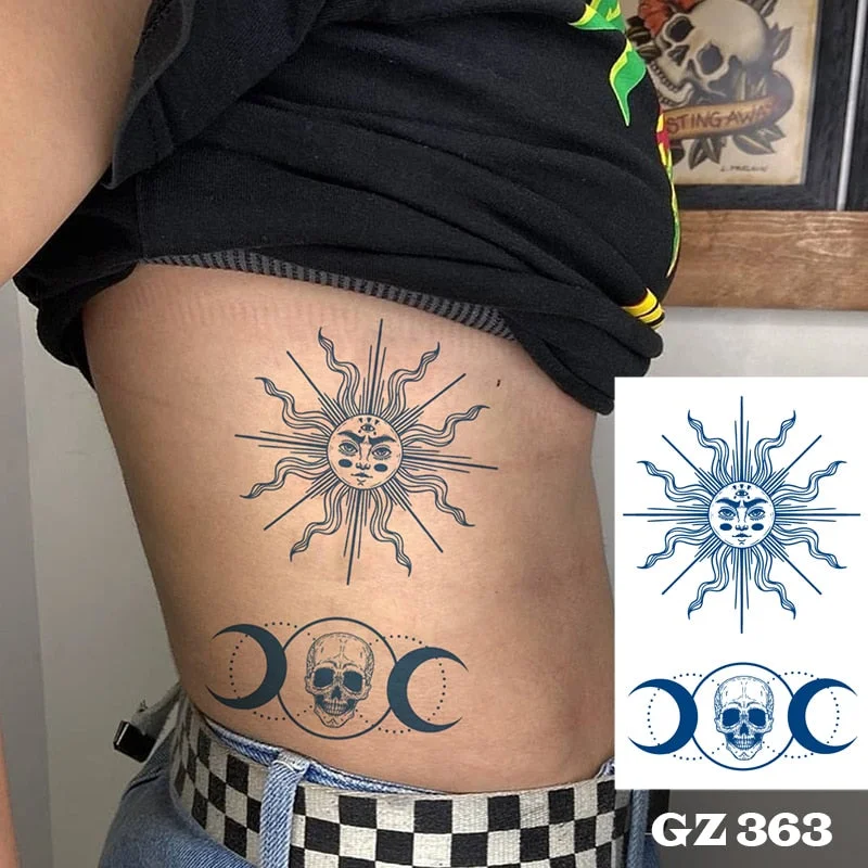 Premium Semi-Permanent Tattoos for Women Men Realistic and Long Lasting 1-2 Weeks,Temporary Tattoos Stickers