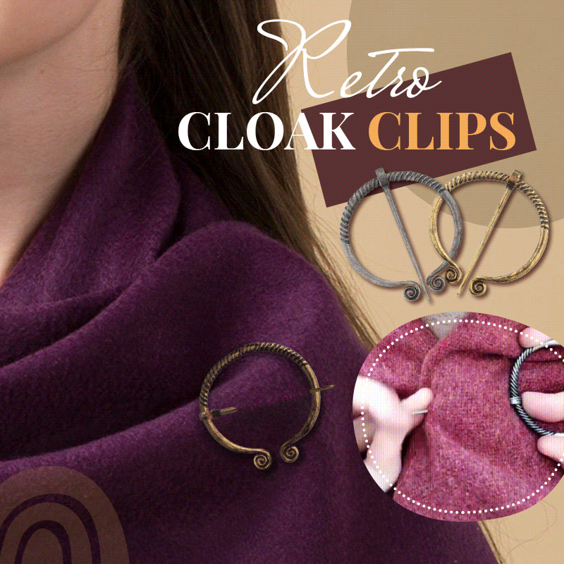 Retro Cloak Clips
