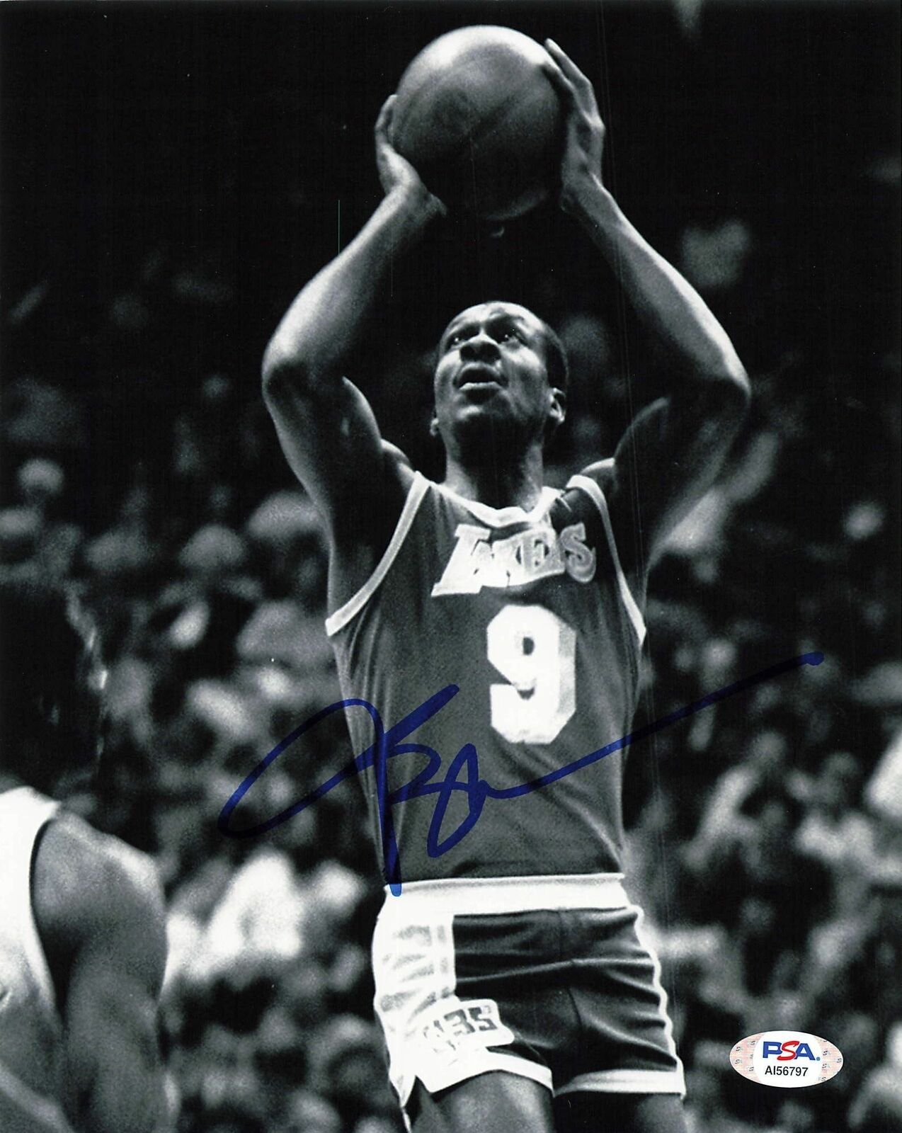 Jim Chones signed 8x10 Photo Poster painting PSA/DNA Los Angeles Lakers Autographed