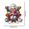 Acrylic Grandma Leisure Time - 5D DIY Craft Ornament
