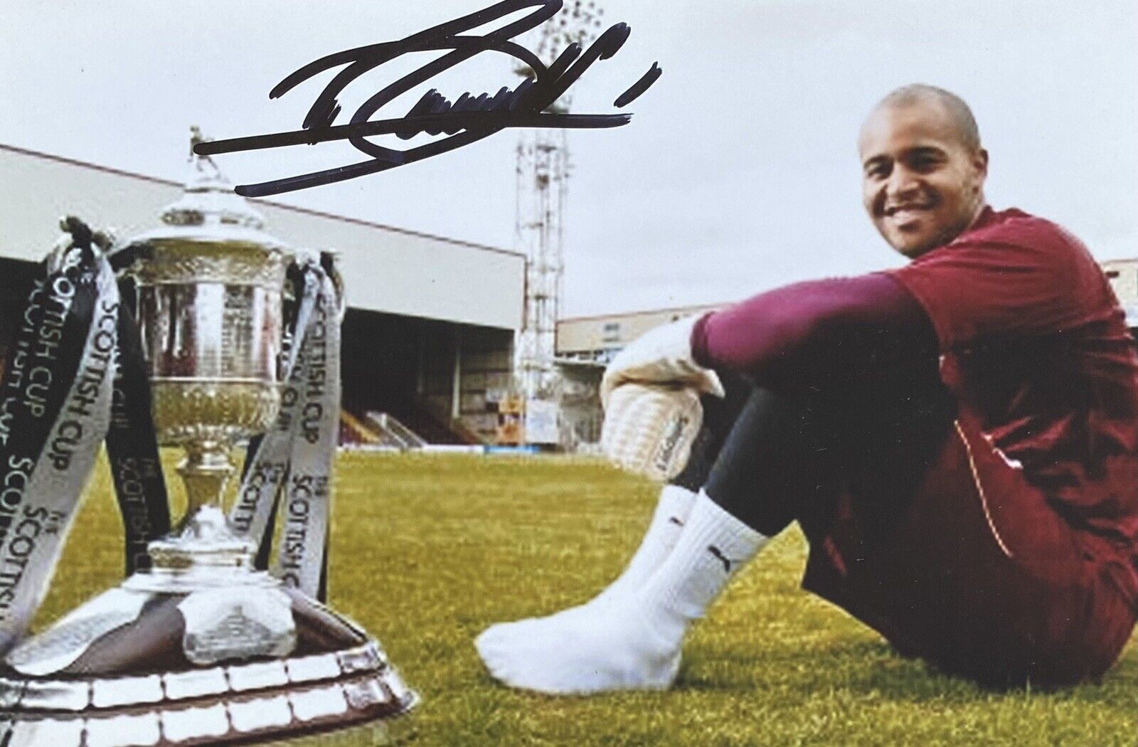 Darren Randolph Genuine Hand Signed Motherwell 6X4 Photo Poster painting