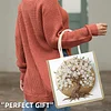 DIY Flower Tree Diamond Painting Shopping Bag Diamond Tote Handbag
